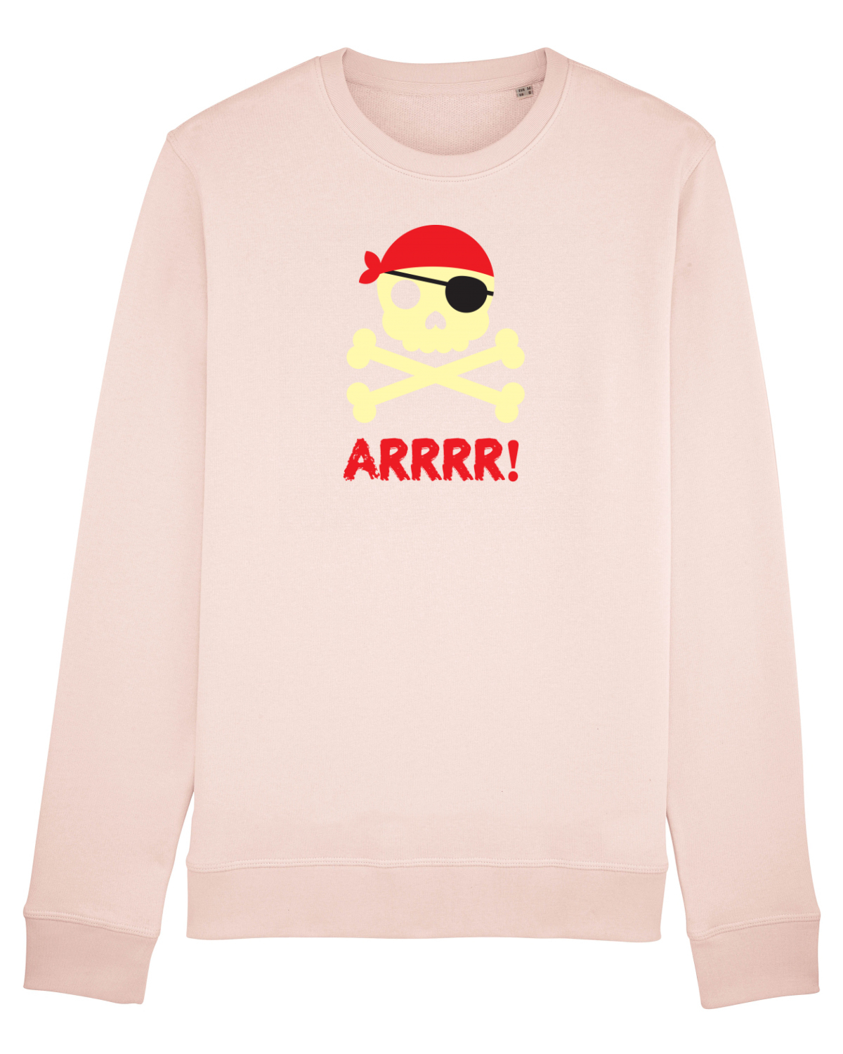 Bluză mânecă lungă Unisex Rise Candy Pink