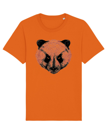 Angry Panda Bright Orange