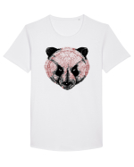 Angry Panda Tricou mânecă scurtă guler larg Bărbat Skater