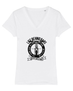 Life Behind Bars Bike Black Tricou mânecă scurtă guler V Damă Evoker