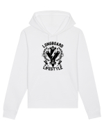 Longboard Lifestyle Black Hanorac Unisex Drummer