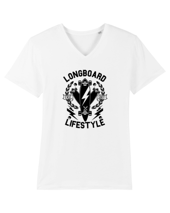 Longboard Lifestyle Black White