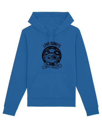 Love Donuts Black Royal Blue
