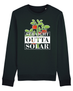 Straight outta solar Bluză mânecă lungă Unisex Rise