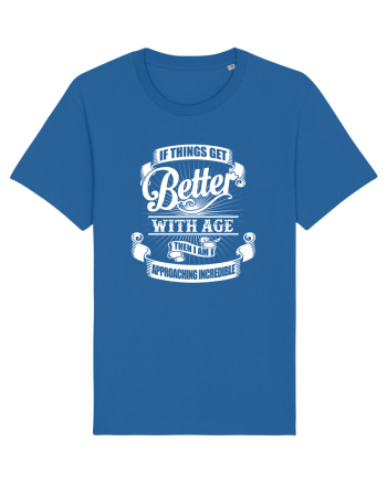 BETTER WITH AGE Royal Blue
