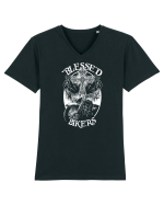 BIKERS Tricou mânecă scurtă guler V Bărbat Presenter