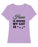CAT Tricou mânecă scurtă guler larg fitted Damă Expresser