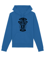 Metal Head Skull Black Hanorac Unisex Drummer
