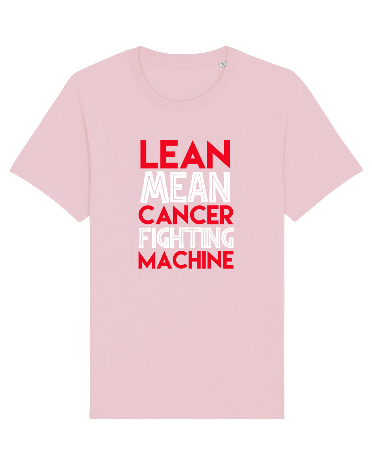 Tricou mânecă scurtă Unisex Rocker Cotton Pink