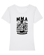 MMA Pride Fighter Black Tricou mânecă scurtă guler larg fitted Damă Expresser