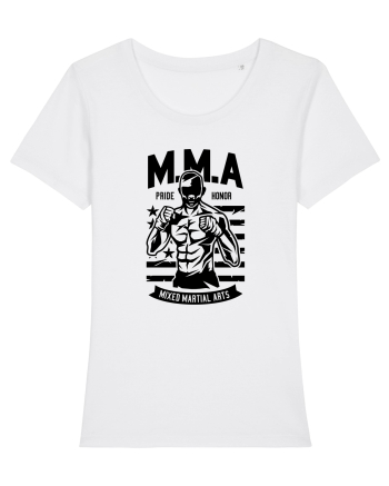 MMA Pride Fighter Black White