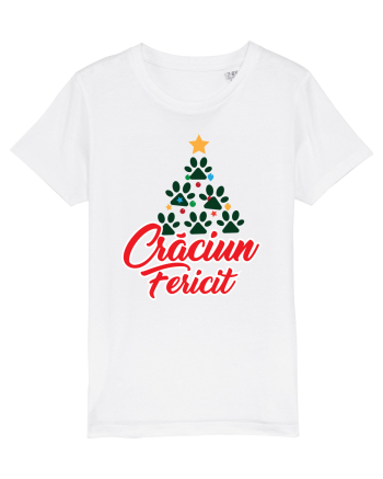 Crăciun fericit! -brad din labuțe  White