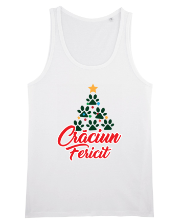 Crăciun fericit! -brad din labuțe  White