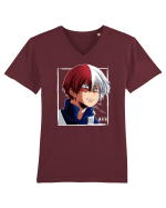 Shoto Todoroki Tricou mânecă scurtă guler V Bărbat Presenter