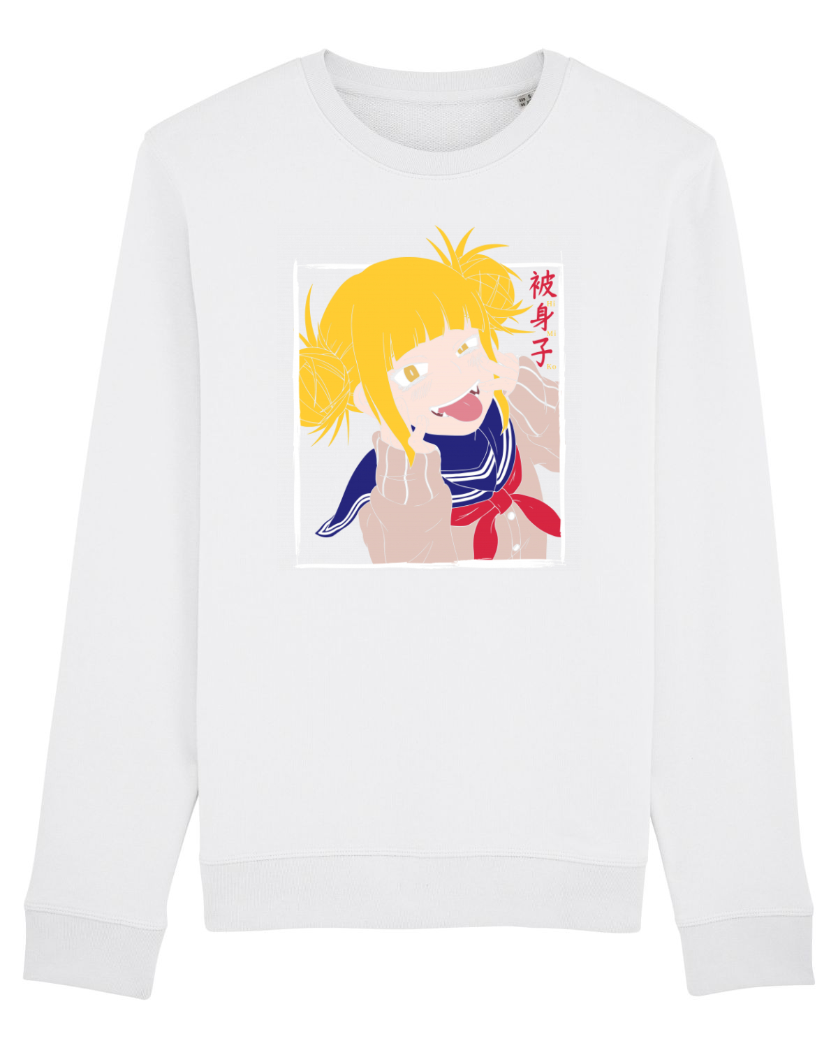 Bluză mânecă lungă Unisex Rise White