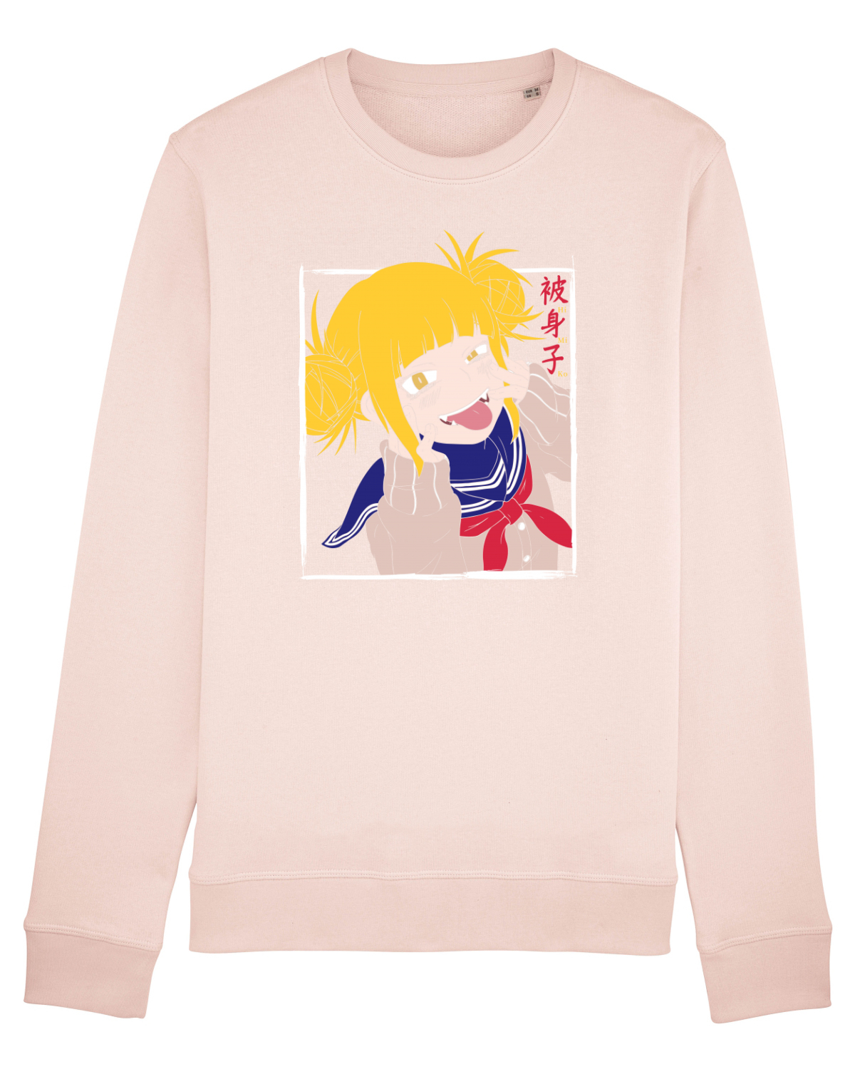 Bluză mânecă lungă Unisex Rise Candy Pink