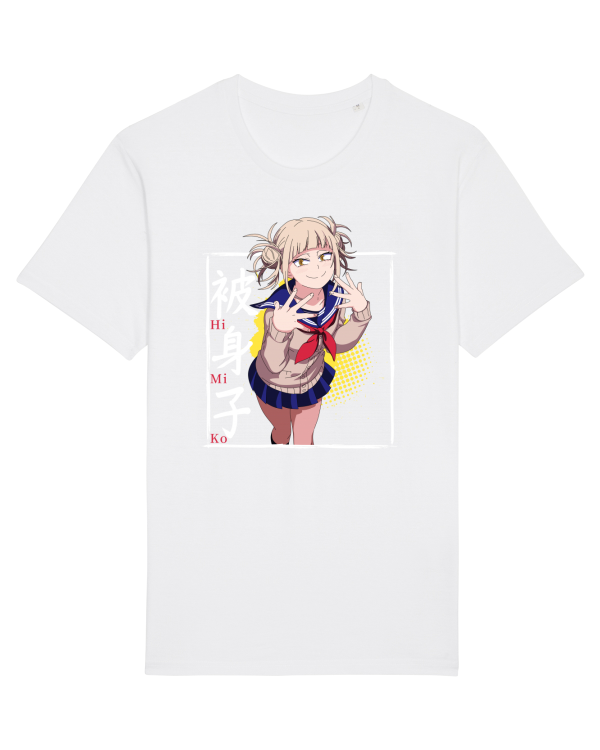 Tricou mânecă scurtă Unisex Rocker White