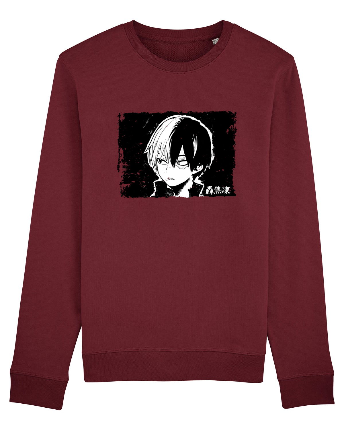 Bluză mânecă lungă Unisex Rise Burgundy