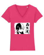  Shoto Todoroki  Tricou mânecă scurtă guler V Damă Evoker