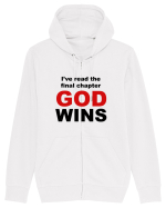GOD WINS Hanorac cu fermoar Unisex Connector