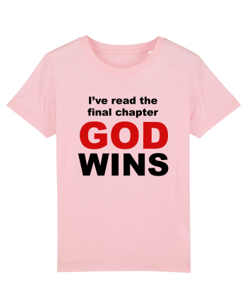 GOD WINS Cotton Pink