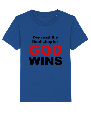 GOD WINS Majorelle Blue