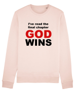 GOD WINS Bluză mânecă lungă Unisex Rise
