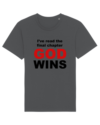 GOD WINS Anthracite
