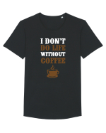 COFFEE Tricou mânecă scurtă guler larg Bărbat Skater