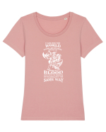 VIKING Tricou mânecă scurtă guler larg fitted Damă Expresser