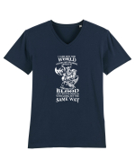 VIKING Tricou mânecă scurtă guler V Bărbat Presenter