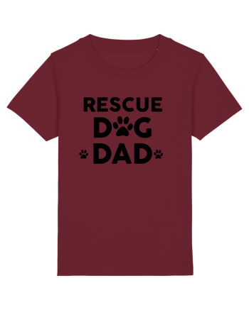DOG DAD Burgundy