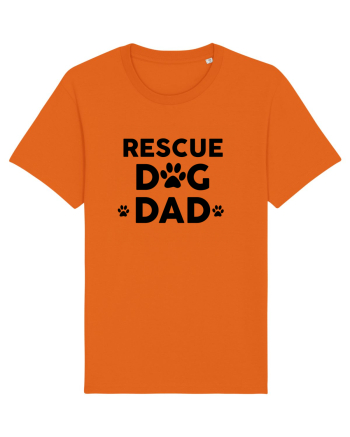 DOG DAD Bright Orange