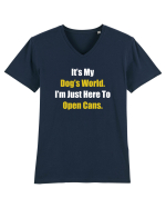 DOG Tricou mânecă scurtă guler V Bărbat Presenter