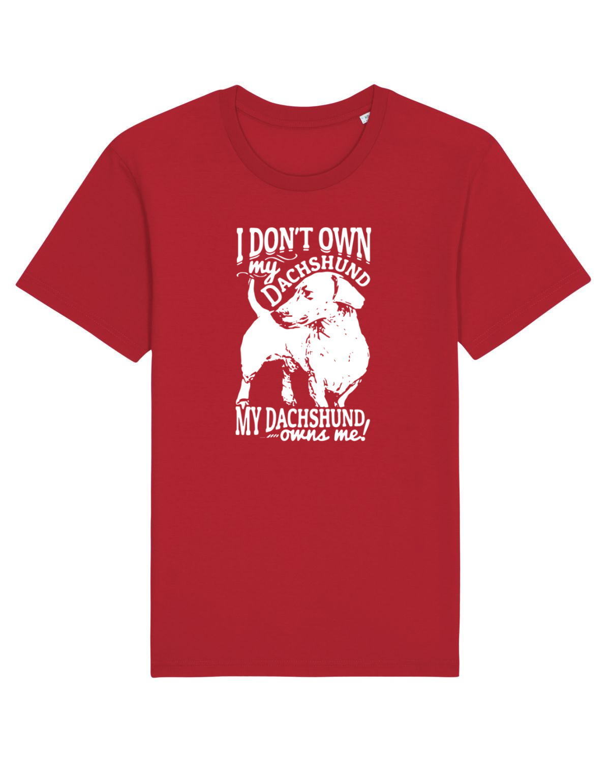Tricou mânecă scurtă Unisex Rocker Red