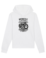 Motorcycle Vintage Black Hanorac Unisex Drummer