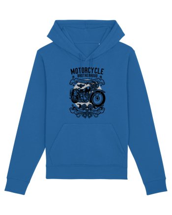 Motorcycle Vintage Black Royal Blue