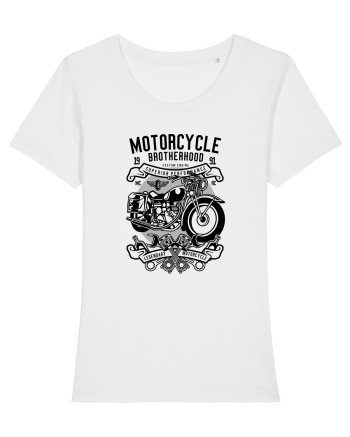 Motorcycle Vintage Black White