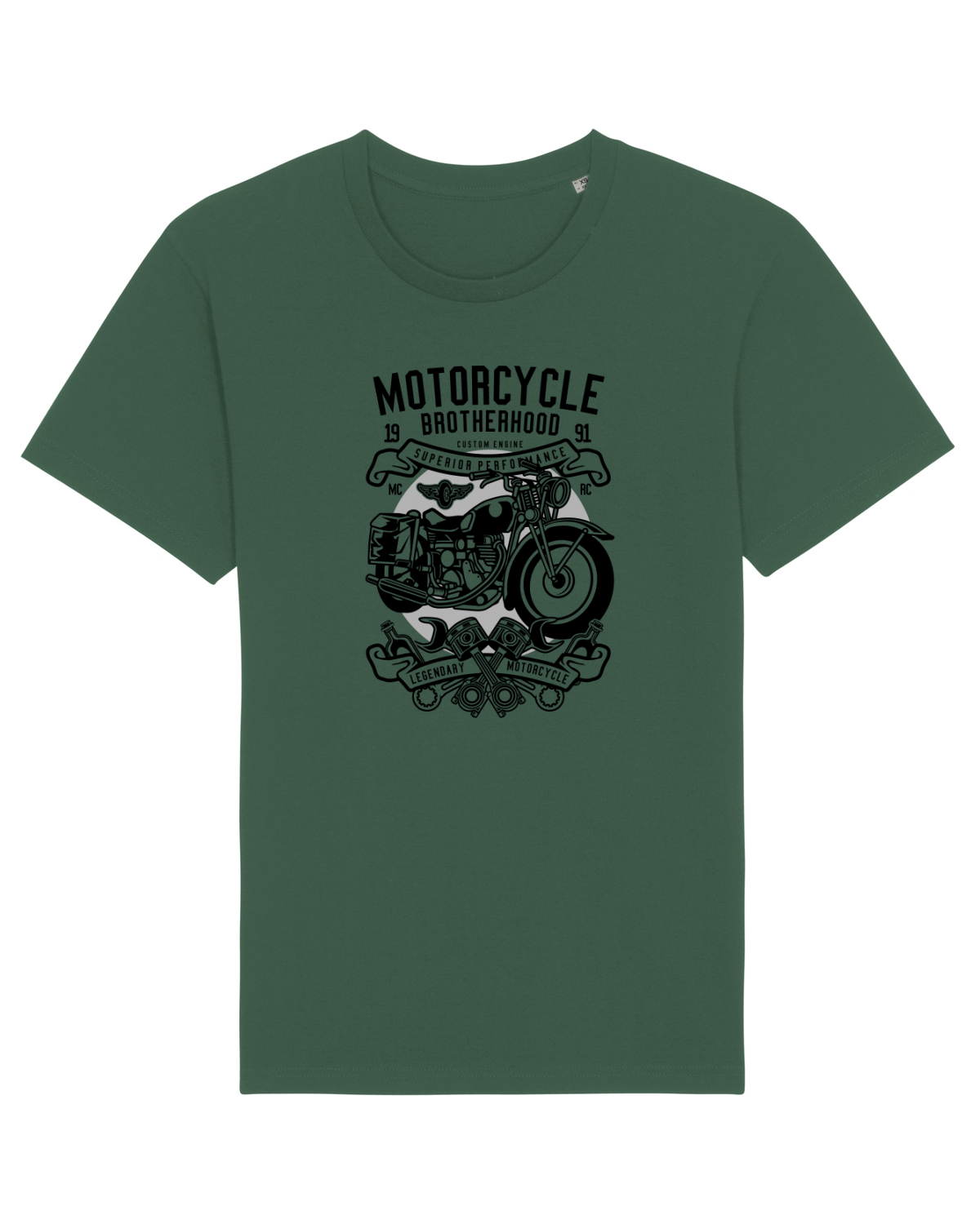 Tricou mânecă scurtă Unisex Rocker Bottle Green