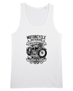 Motorcycle Vintage Black Maiou Bărbat Runs