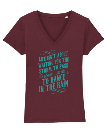 RAIN DANCE Burgundy