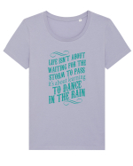 RAIN DANCE Tricou mânecă scurtă guler larg fitted Damă Expresser