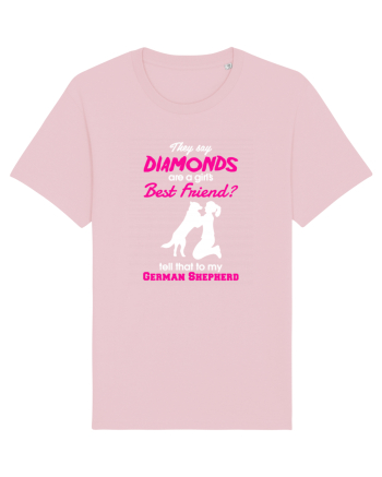 GERMAN SHEPHERD Cotton Pink