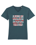 RELIGIOUS Tricou mânecă scurtă guler V Bărbat Presenter
