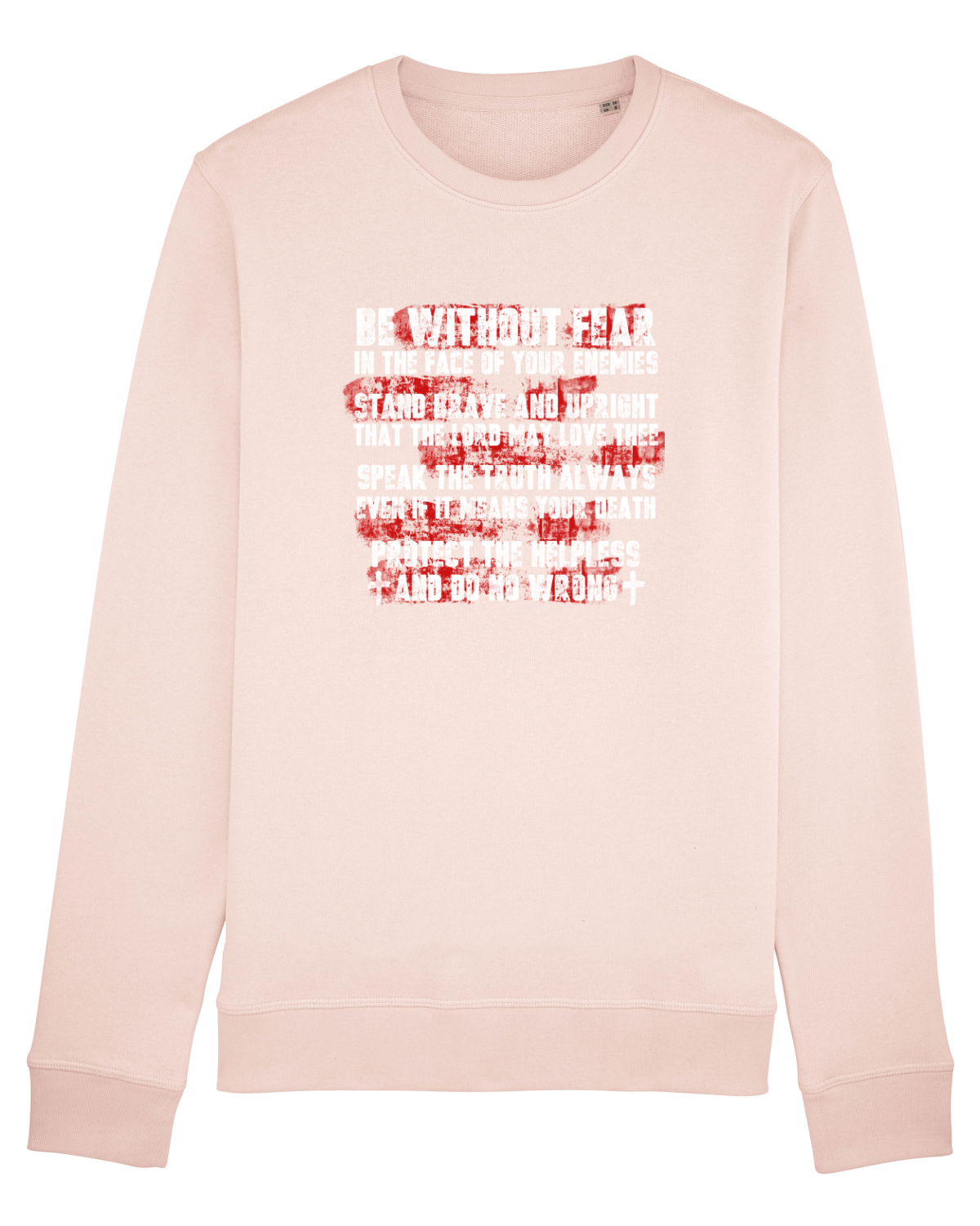 Bluză mânecă lungă Unisex Rise Candy Pink