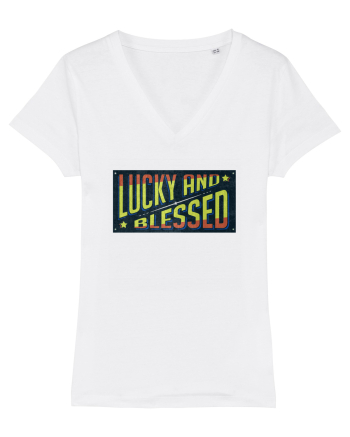 Lucky And Blessed White