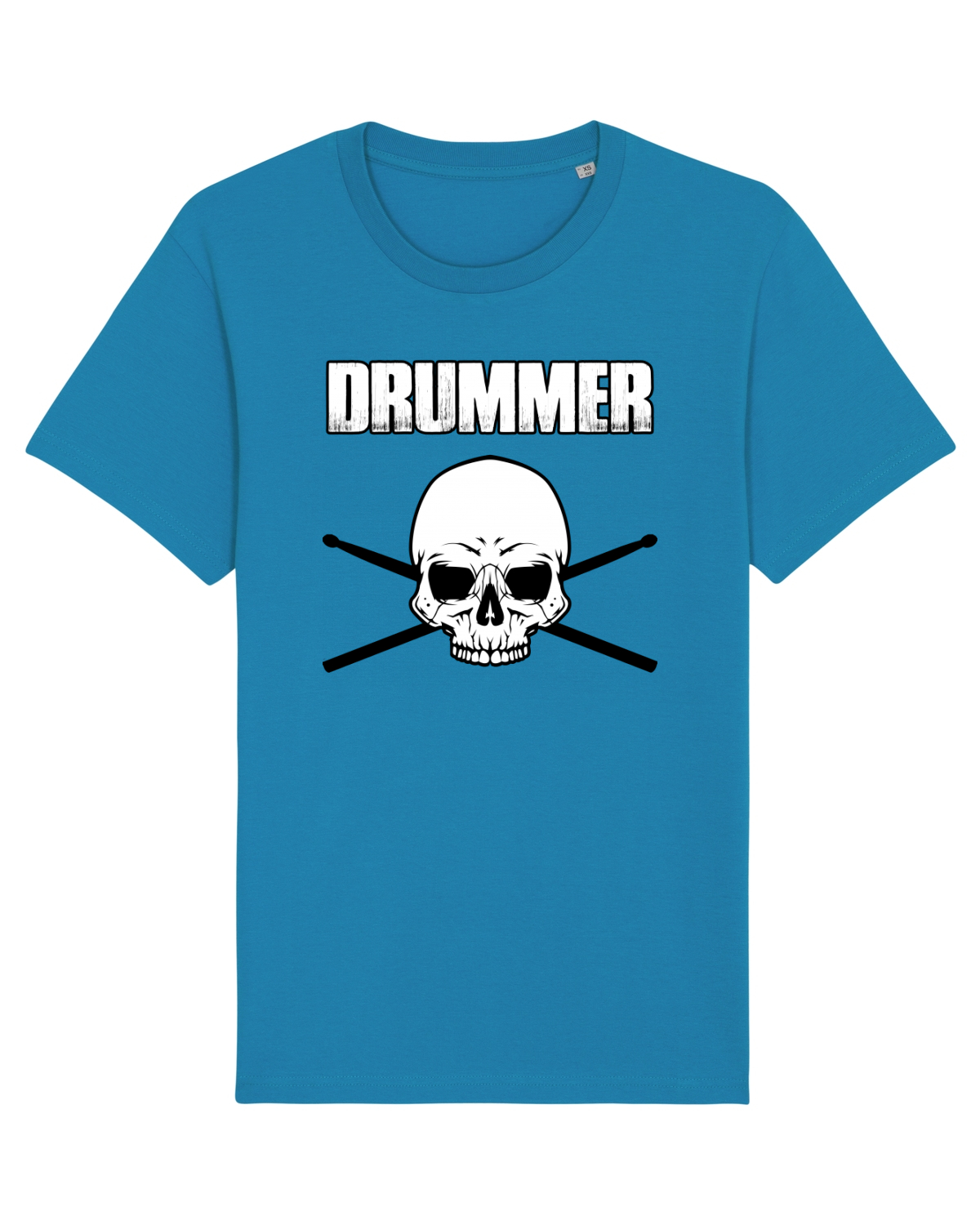 Tricou mânecă scurtă Unisex Rocker Azur