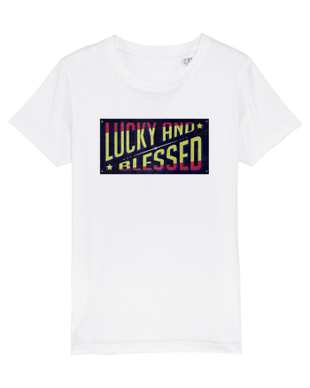 Lucky And Blessed White