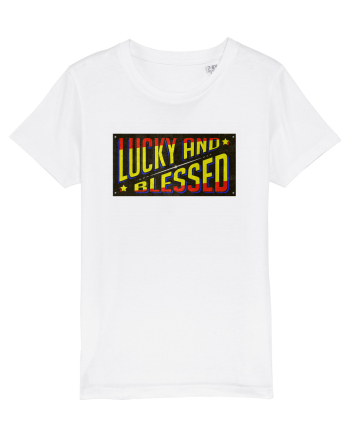 Lucky And Blessed White