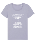 KNIT Tricou mânecă scurtă guler larg fitted Damă Expresser